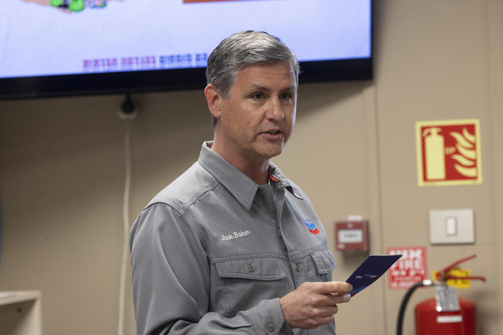 ג'ק בייקר, מנכ"ל איזור מזרח הים התיכון בתאגיד שברון