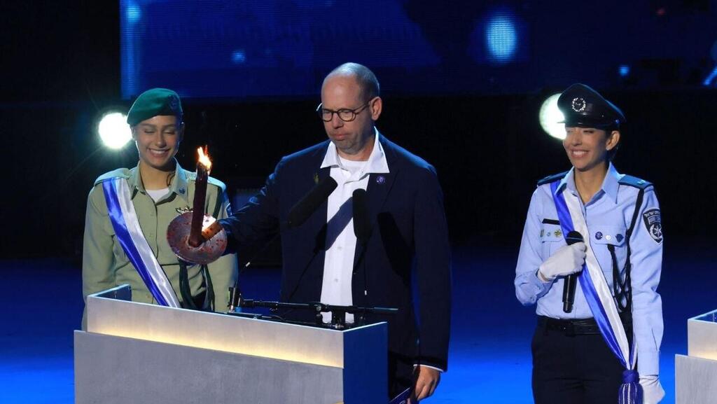 רב-סרן נ' טקס הדלקת המשואות | יום העצמאות ה-78 למדינת ישראל