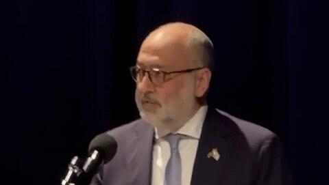 קונסול ישראל בסן פרנסיסקו בטקס יום הזיכרון לקהילה הישראלית בעמק הסיליקון