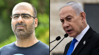 בנימין נתניהו ואבי אורפז