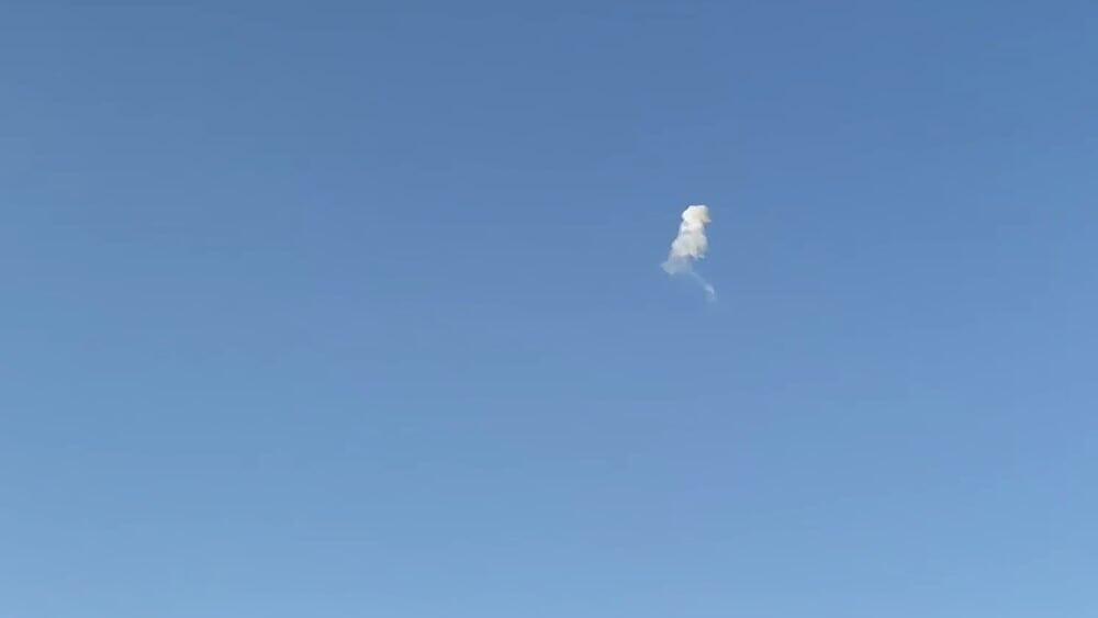 תיעוד: יירוט כטב"מ ששוגר מלבנון בשמי הגליל