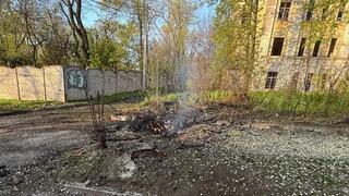 המקום שבו פגע הכטב"ם