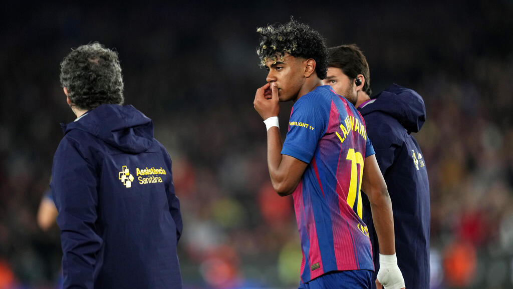 שחקן ברצלונה לאמין ימאל