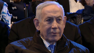 ראש הממשלה ורעייתו בטקס הדלקת המשואות