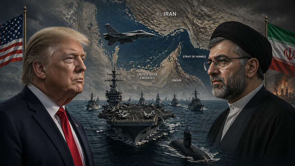 Трамп и Моджтаба Хаменеи - конфликт вокруг Ормузского пролива 