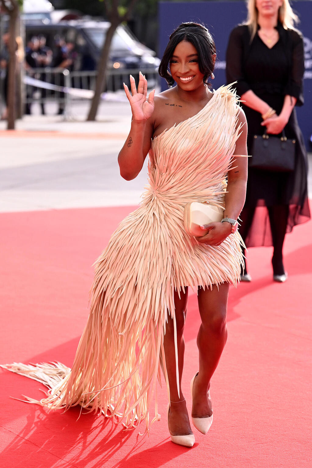 סימון ביילס בטקס פרסי הספורט העולמי של לוריוס