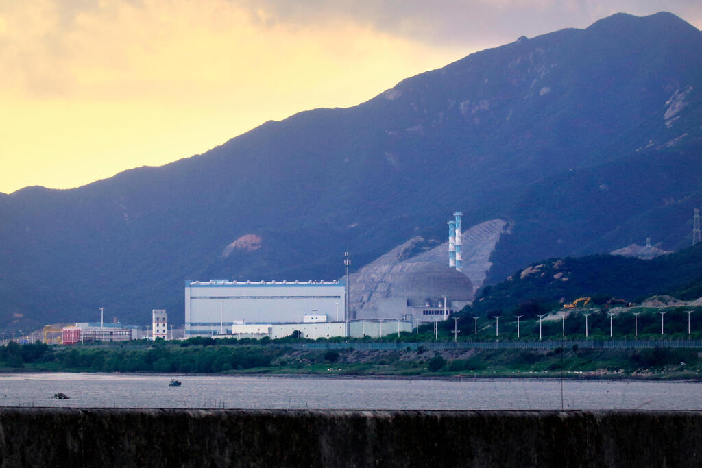 The Taishan Nuclear Power Plant in southern China's Guangdong Province is seen on June 17, 2021 