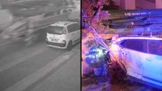 זירת התאונה בראש העין