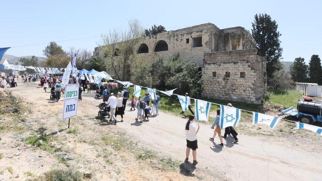 Establishing another settlement in northern West Bank (Photo: Shomron Regional Council) הקמת יישוב נוסף בצפון השומרון