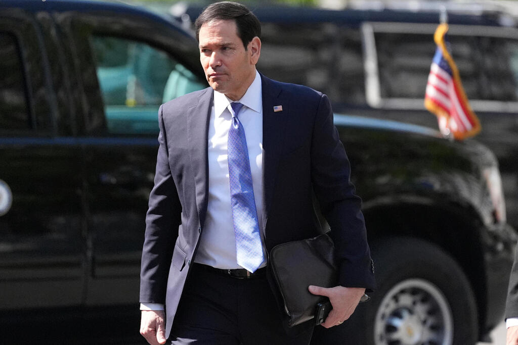 Marco Rubio (Photo: AP Photo/Jacquelyn Martin) מרקו רוביו בבית הלבן