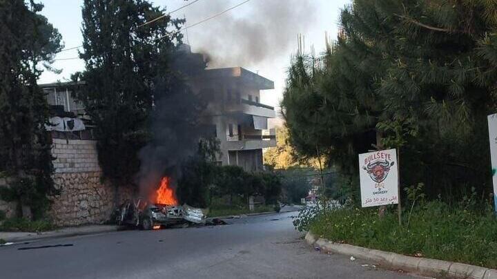 הרכב שהותקף