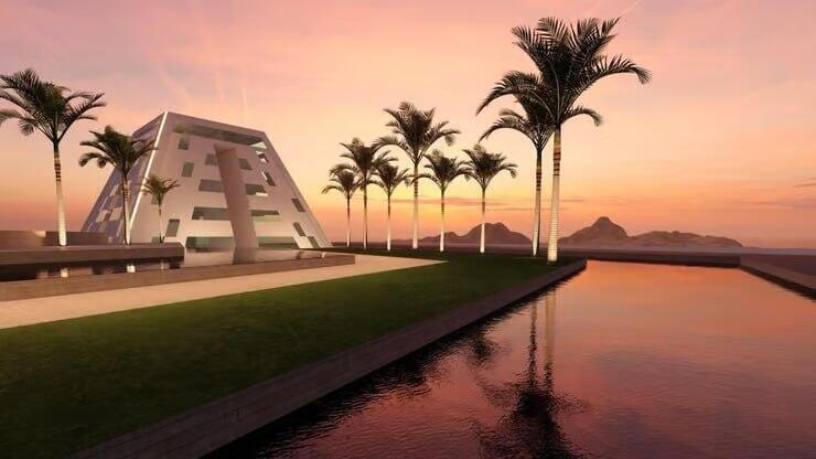 3D rendering of the project 
