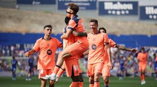 שמחה גדולה בברצלונה