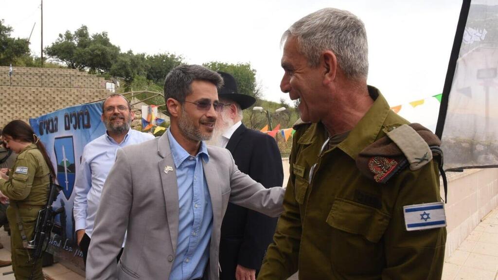 המשתתפים בטקס החניכה בקריית שמונה