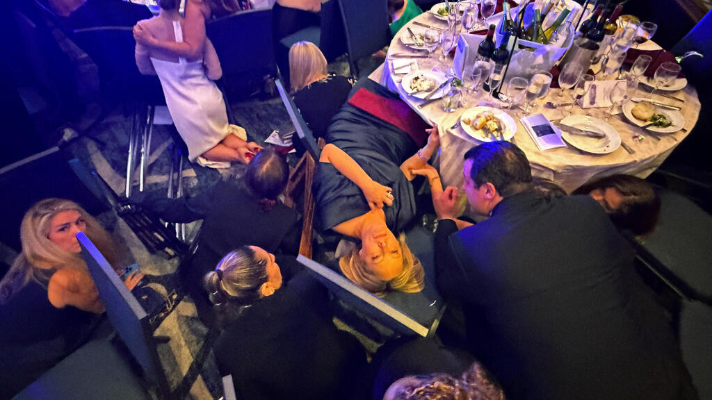 ארה"ב וושינגטון ירי ארוחת כתבי הבית הלבן