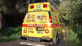  אמבולנס מד"א בזירה 