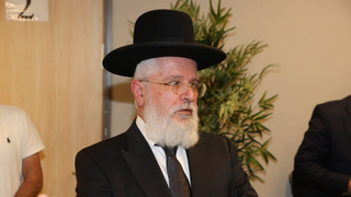 הרב זבדיה כהן לאחר בחירתו
