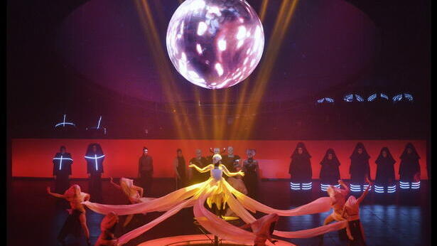 Сцена из оперы "Саломея" 