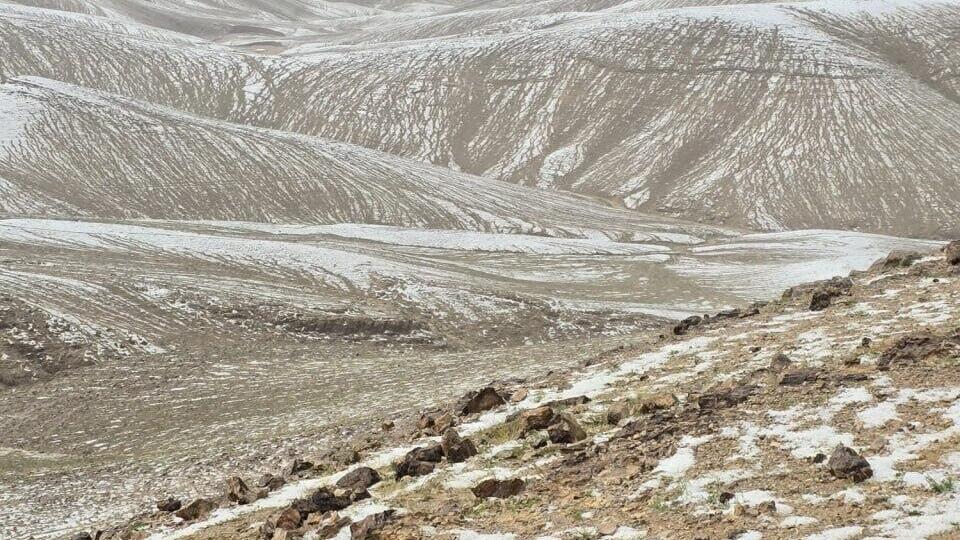 ברד כבר בבקעת קנאים