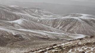 ברד כבר בבקעת קנאים