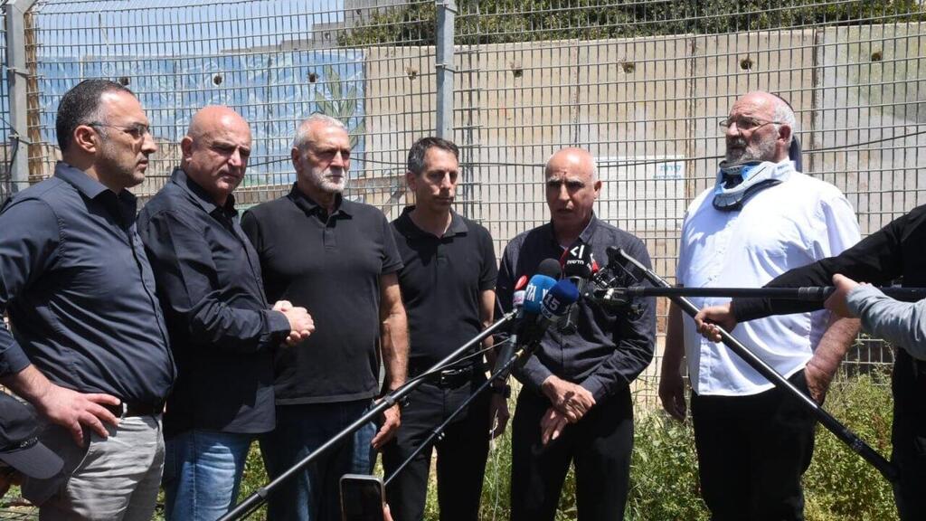 ראשי רשויות בהצהרה