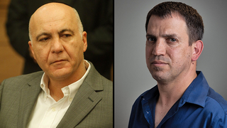 שאול מרידור עם איזנקוט, ראש השב"כ לשעבר בדרך