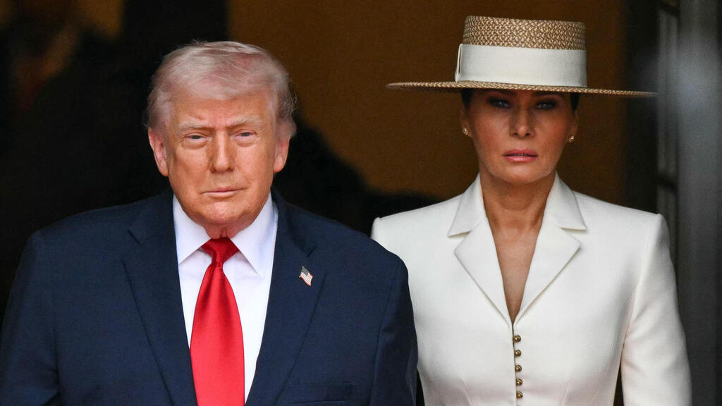  US President Donald Trump and First Lady Melania Trump 
