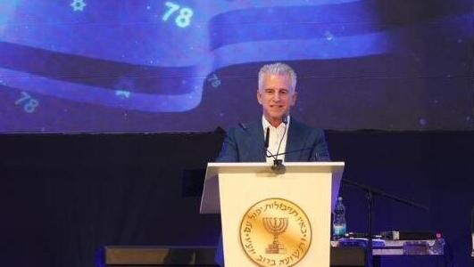 דוד ברנע ראש המוסד בטקס הצל"שים