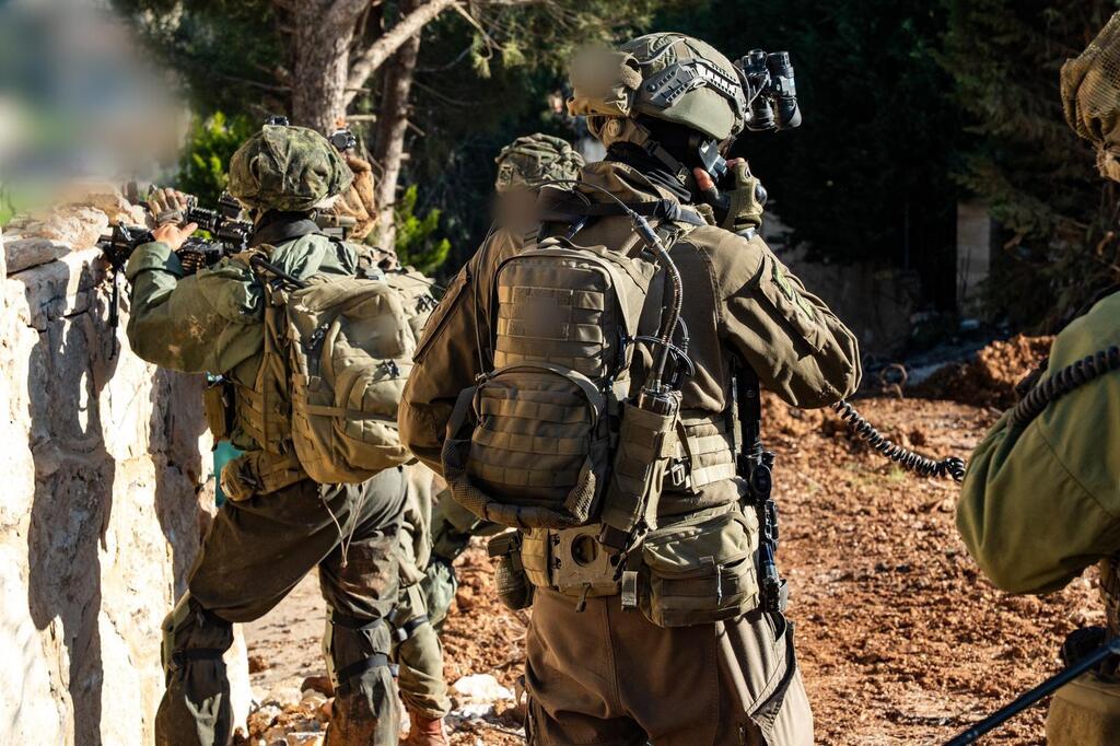 Bislamach Brigade forces operate in southern Lebanon (Photo: IDF Spokesperson) פעילות כוחות חטיבת ביסל"ח בדרום לבנון