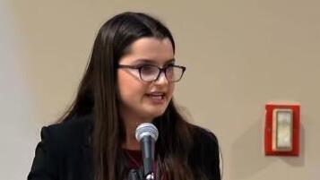 ליאת שוורץ בנאום בעצרת למען ישראל