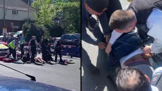 שני חרדים נדקרו מחוץ לבית כנסת בשכונה בלונדון, הדוקר נעצר