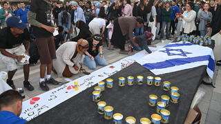 עצרת מחאה בבאר שבע כנגד האלימות והדלקת נר לזכרם של דסטאו צ'יקול וימנו זלקה