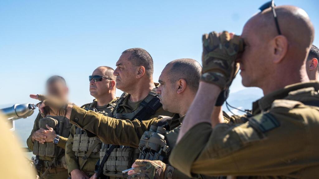 הרמטכ״ל, רב-אלוף אייל זמיר באוגדה 36 במרחב העיירה א-טייבה שבדרום לבנון