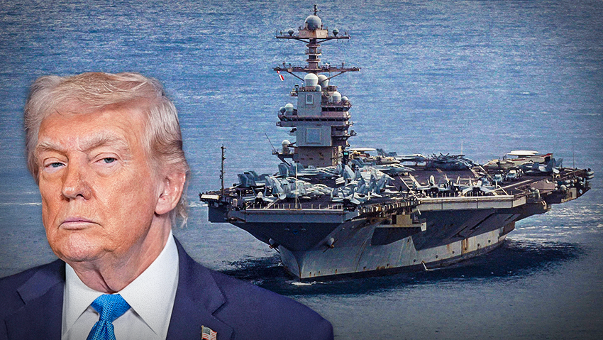 נושאת המטוסים הגדולה תעזוב את המזרח התיכון; טראמפ: "איראן צריכה להיכנע"