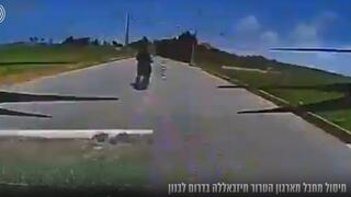 תיעוד: חיסול מחבל חיזבאללה בעת שניסה להימלט על אופנוע באמצעות רחפן חמוש