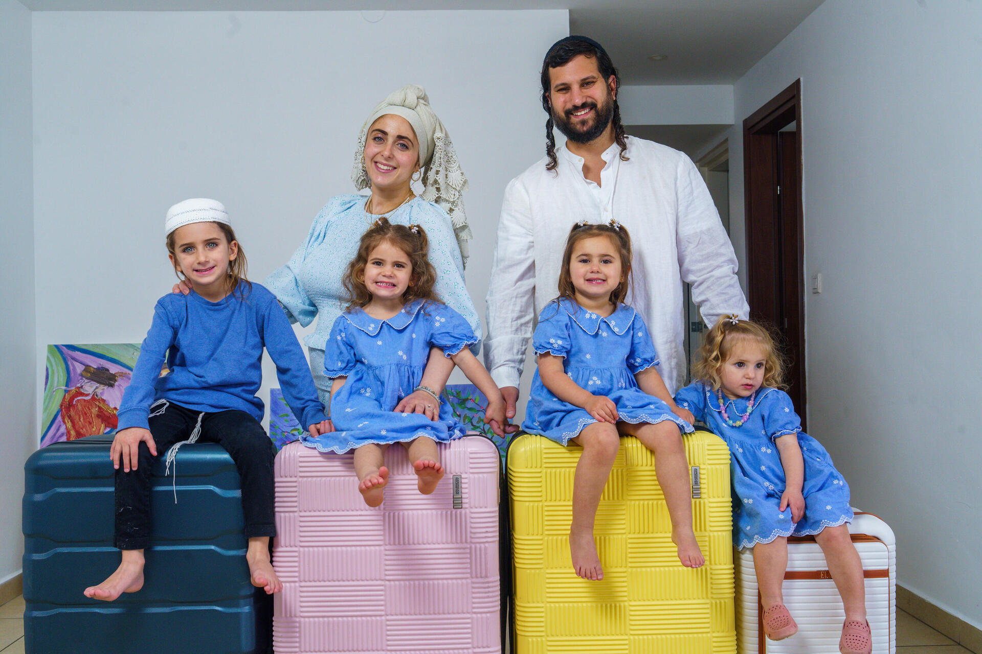 משפחת וקס עלתה ארצה מארה"ב במהלך המלחמה 