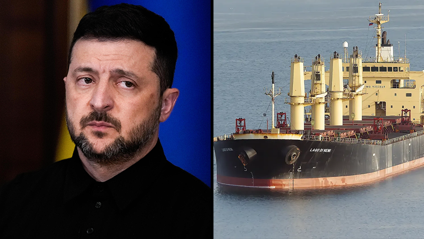 נשיא אוקראינה זלנסקי 