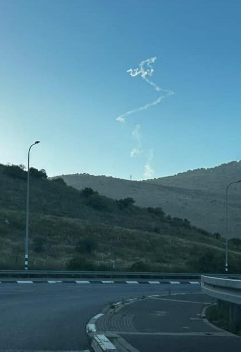 Interception in the Upper Galilee (Photo: Section 27A of the Copyright Law) יציאת מיירט בגליל העליון