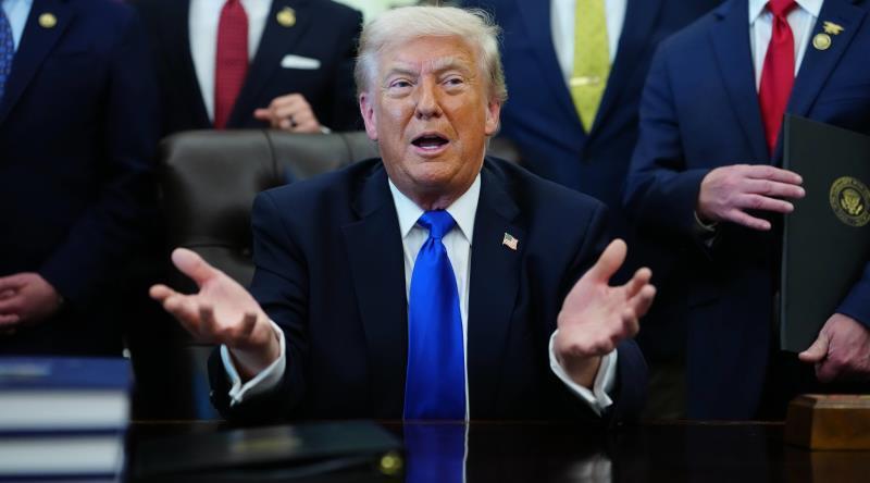 US President Donald Trump 