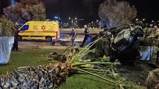 תאונת דרכים קטלנית ברחוב רחבעם זאבי בראשון לציון