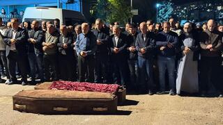 הלוויית ההרוגות בכפר מנדא