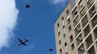 מטס רגיל בשמי ירושלים