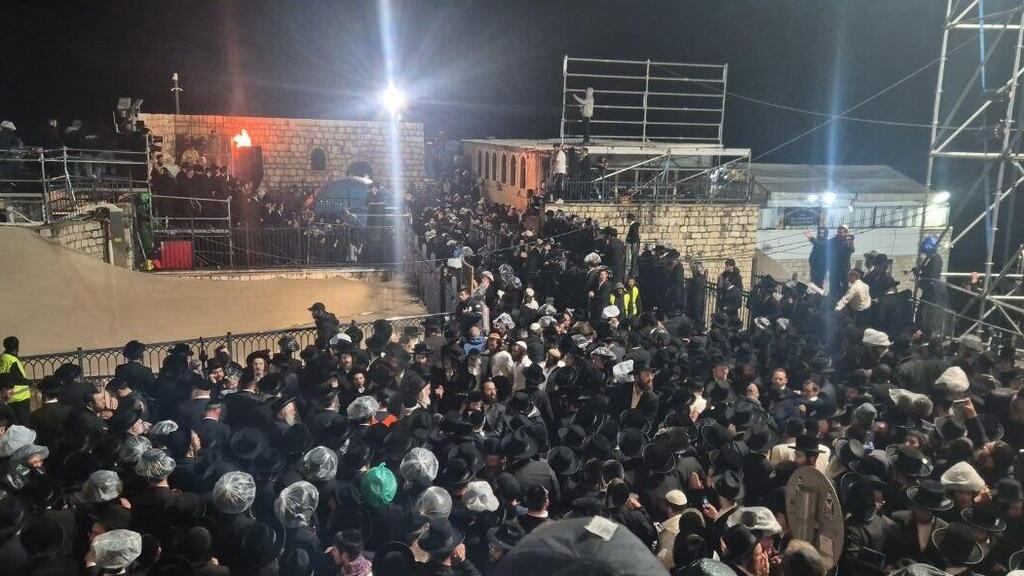 Празднование на горе Мерон (Фото: Шило Фрид ) ההילולה במירון