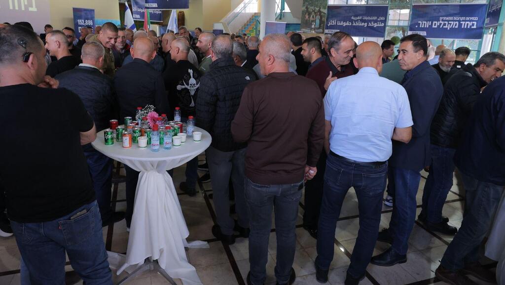 מסיבת עיתונאים בראשות וג'די סרחאן