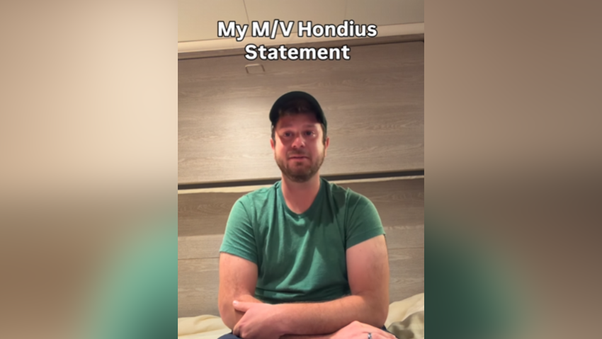 Блогер с круизного лайнера MV Hondius (Фото: инстаграм) ג'ייק רוזמרין, בלוגר טיולים אמריקני, שנמצא על אוניית הקרוז MV Hondius שבה מתו שלושה מנגיף הנטה