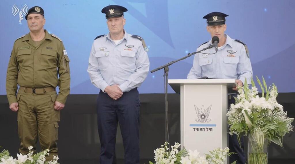 עומר טישלר נכנס לתפקיד מפקד חיל האוויר