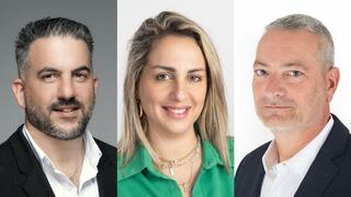 מימין: יואב ריזל, סיגל עזריאל, שלומי בכור