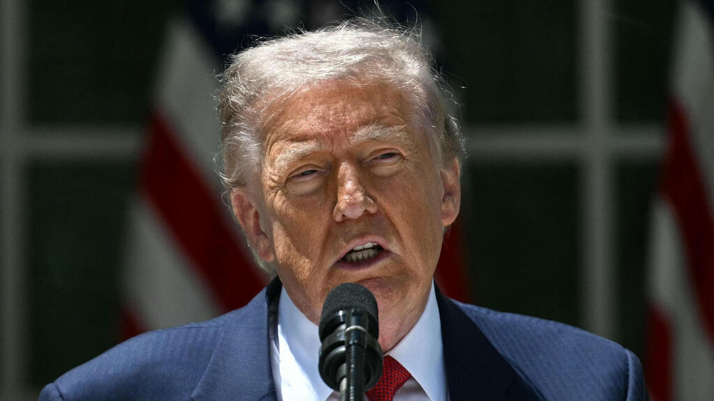 U.S. President Donald Trump (Photo: Jim Watson/ AFP) טראמפ באירוע לכבוד יום האם בוושינגטון