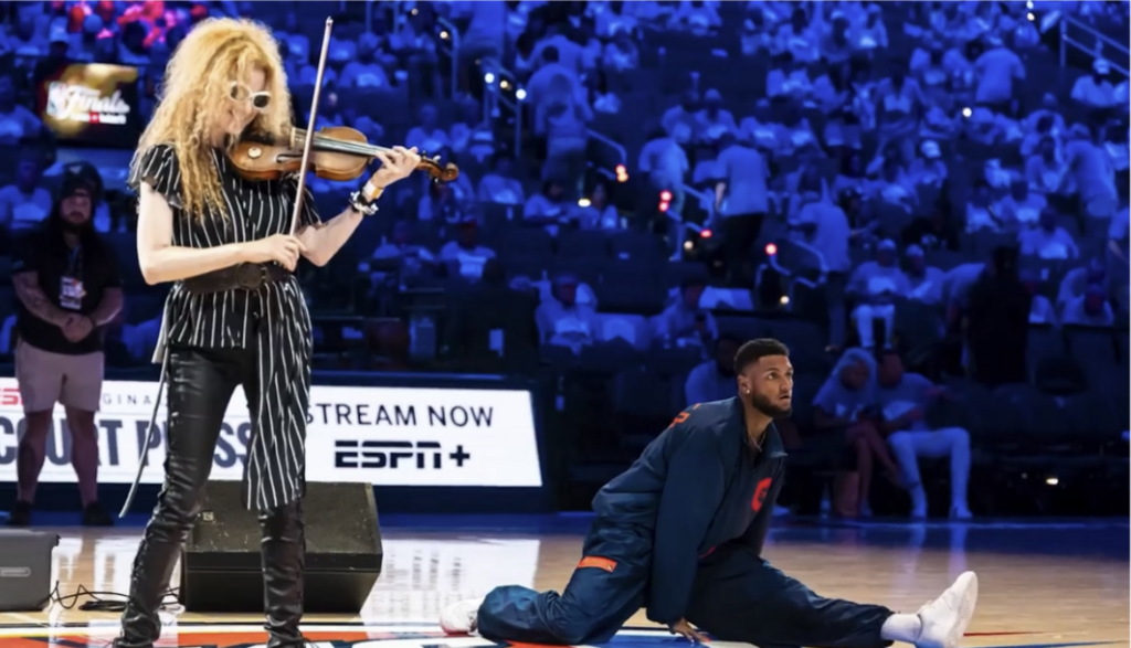 Grammy-winning violinist and music tech entrepreneur Miri Ben-Ari headlines the NBA Finals halftime show 