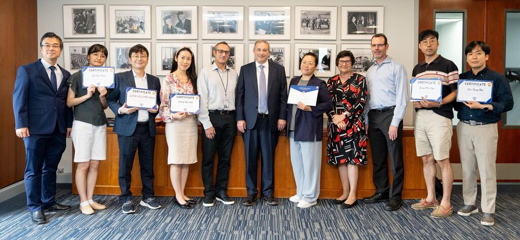 Korean delegation meets with faculty from the Revel Graduate School of Jewish Studies in a cross-cultural exchange 